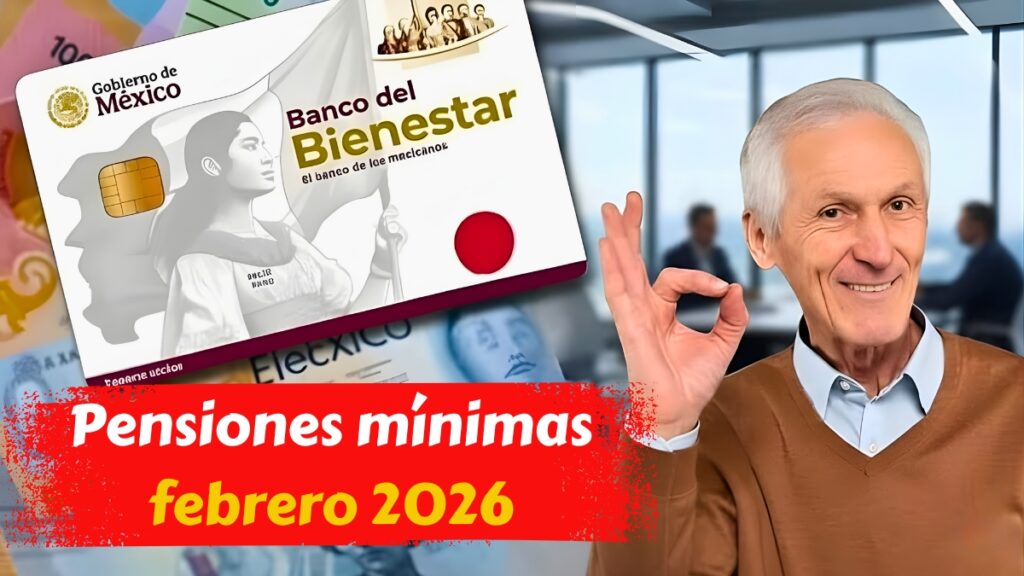 Pensiones mínimas febrero 2026 en Argentina: fechas de cobro confirmadas