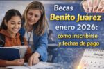 Becas Benito Juárez enero 2026: cómo inscribirse y fechas de pago