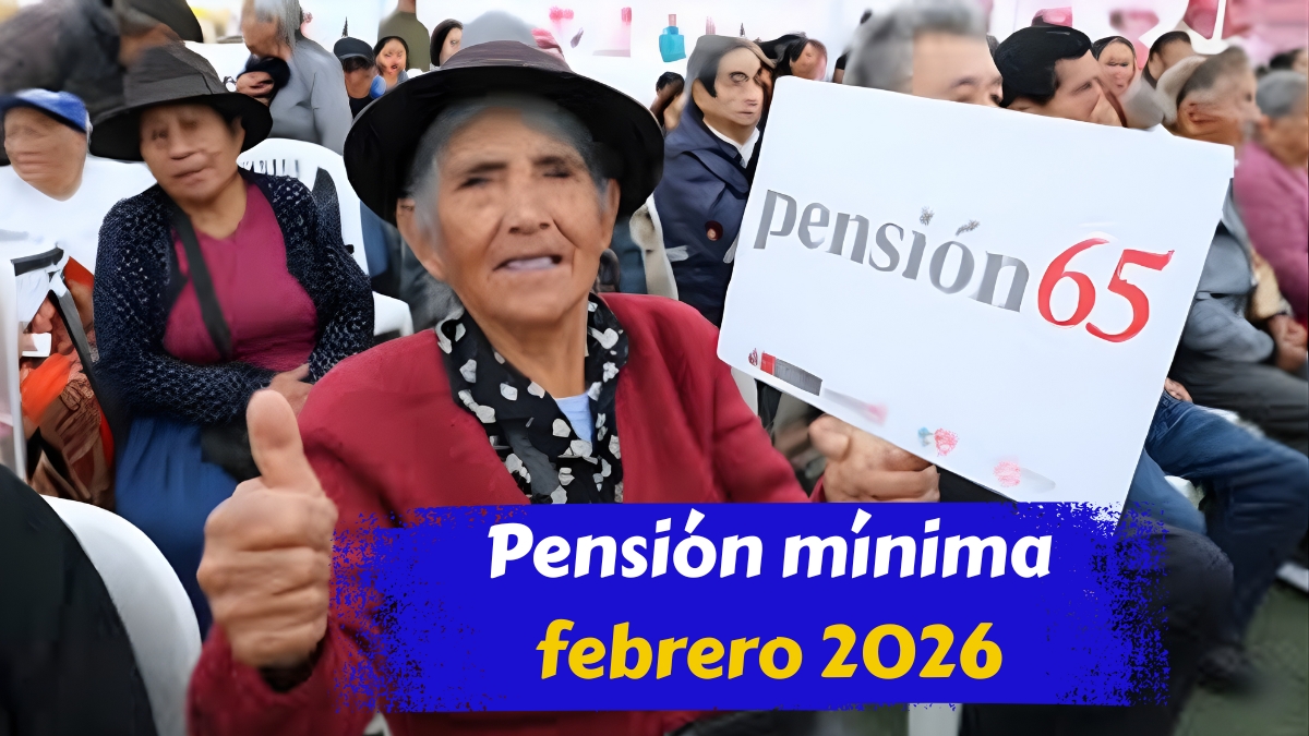 Pensión mínima febrero 2026: quién la recibe, cuánto es y cómo pedirla
