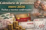 Calendario de pensiones enero 2026: fechas y montos confirmados